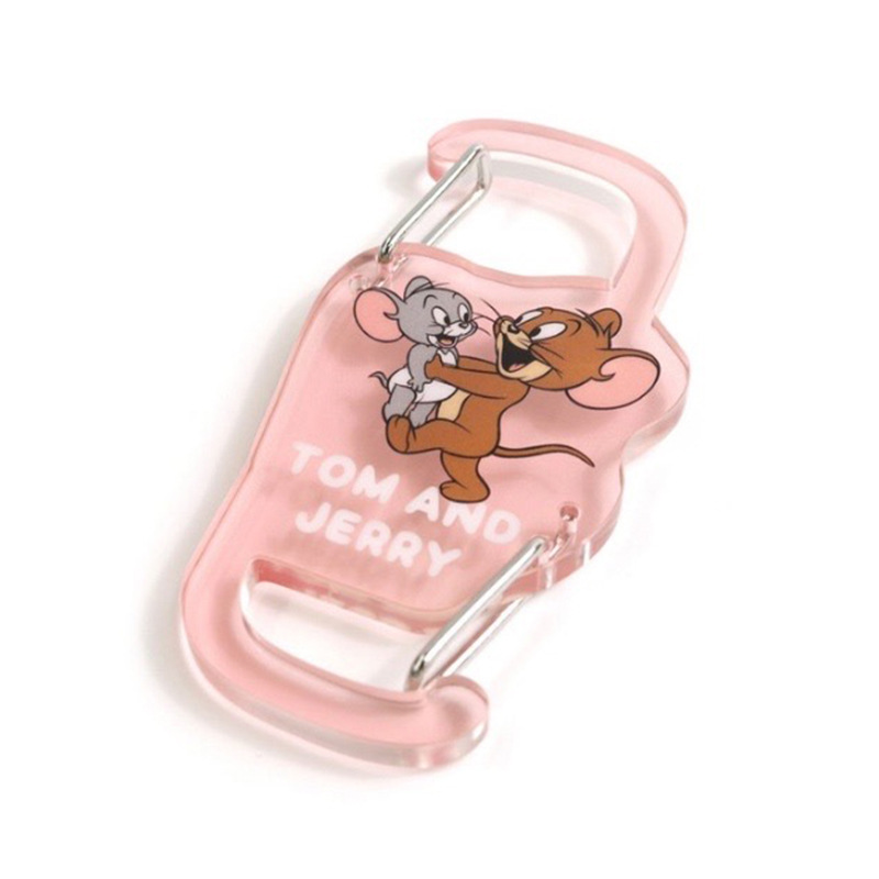 Cute Acrylic Two Keyrings Fridge Magnet